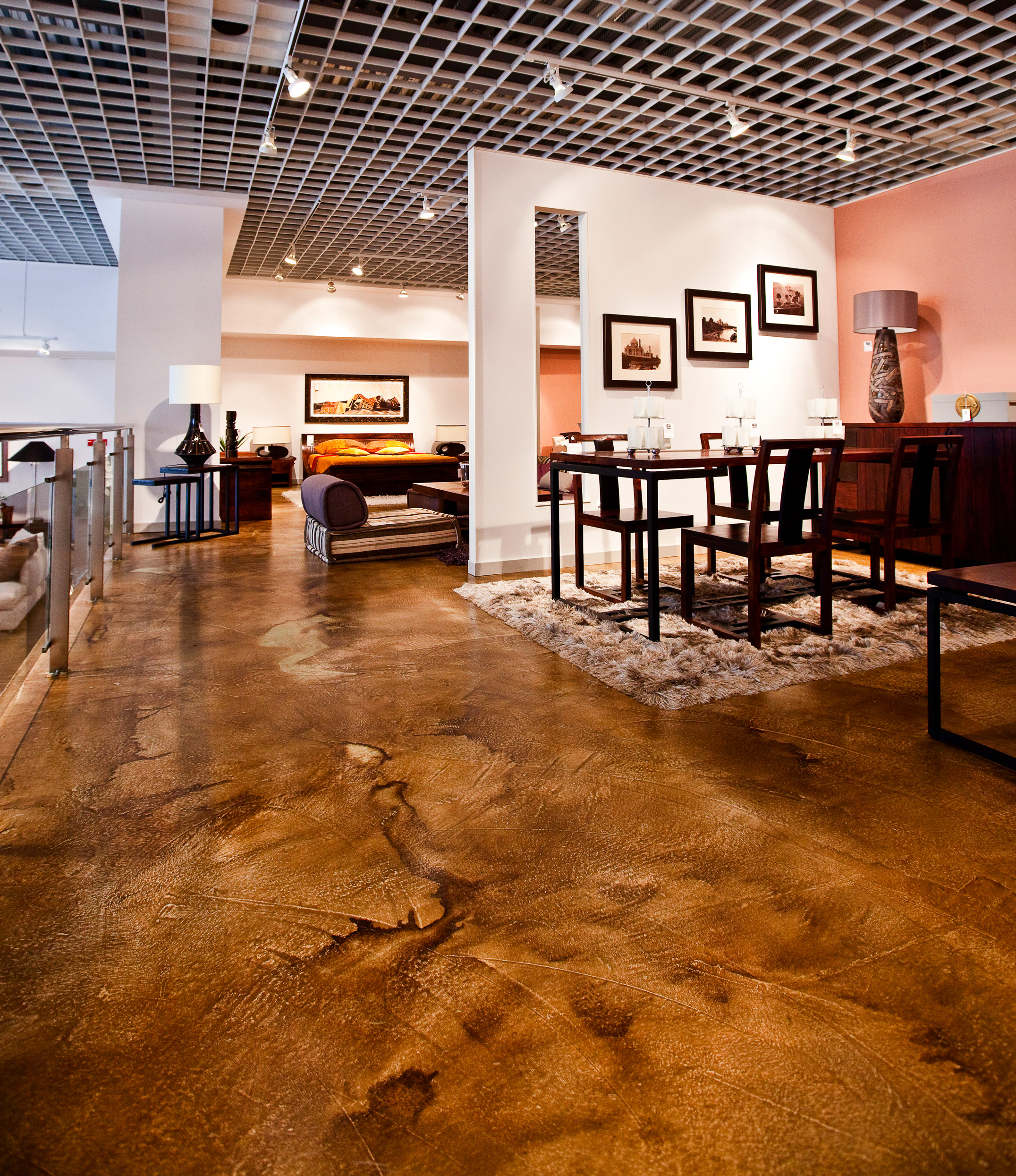 Acid-Stained Concrete Flooring Benefits