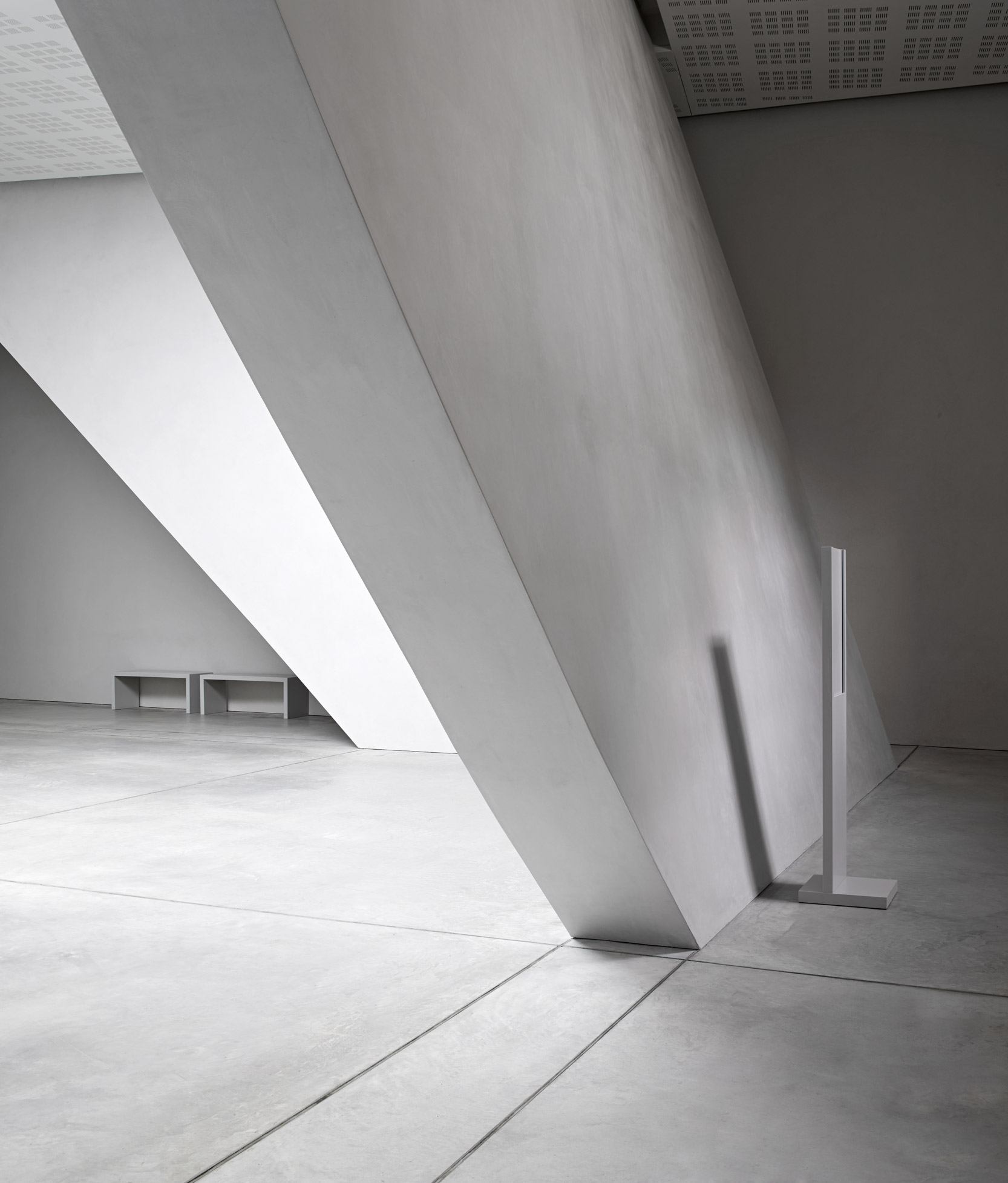 Cement and microcement flooring, industrial style, seamless
