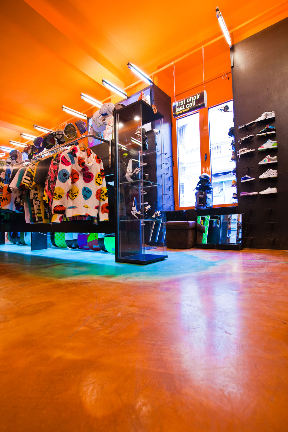 H2O Skate Shop Idealwork concrete finishes for internal and external use