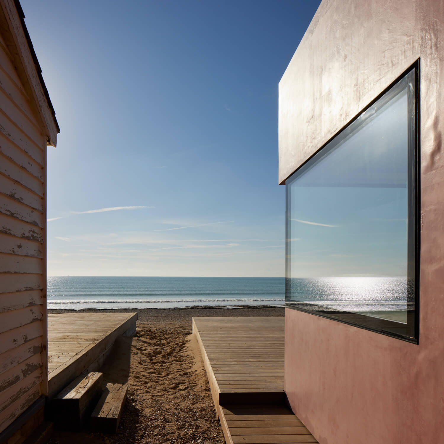 Seabreeze House Idealwork concrete finishes for internal and