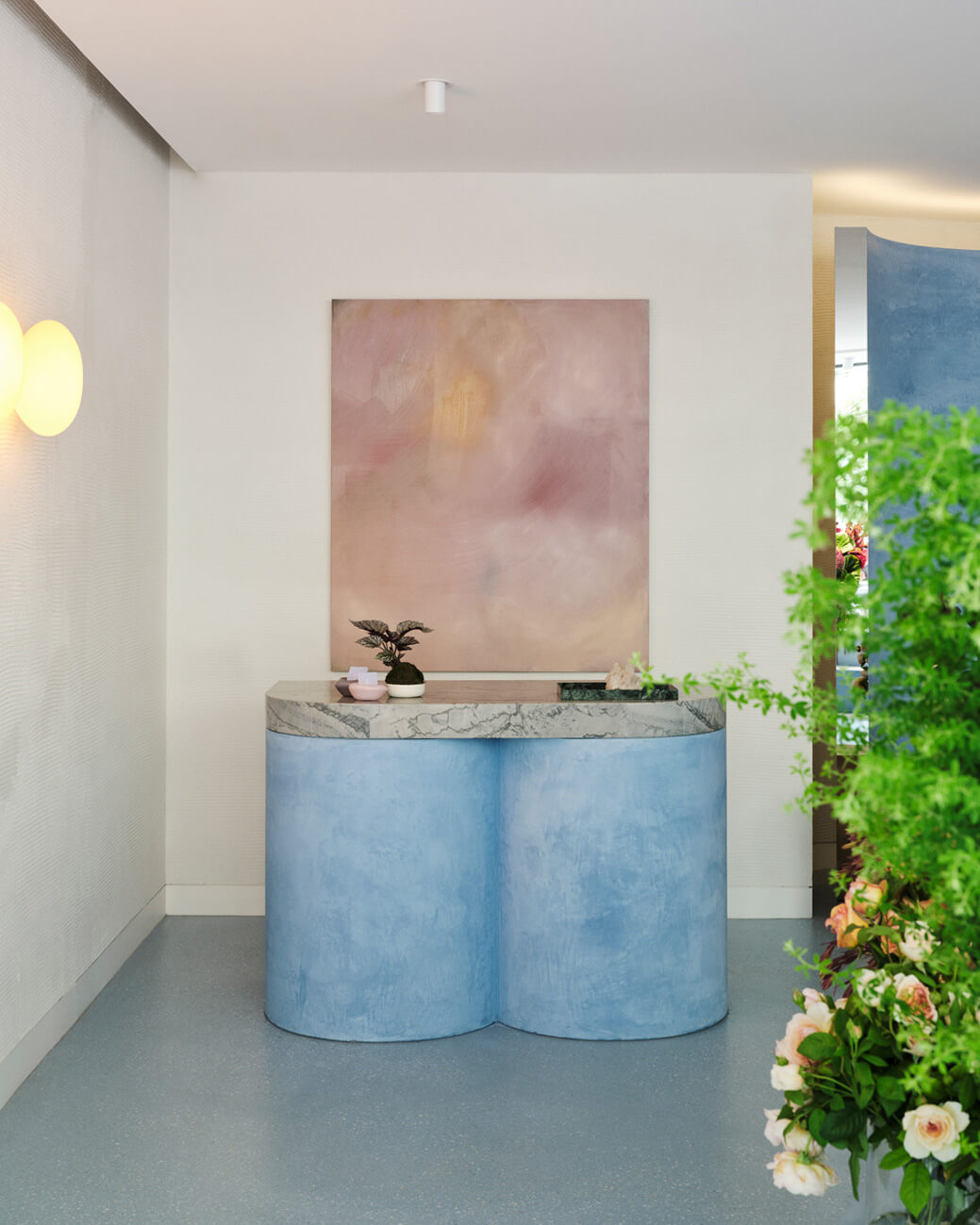 Flower Shop in Sydney Idealwork concrete finishes for internal and